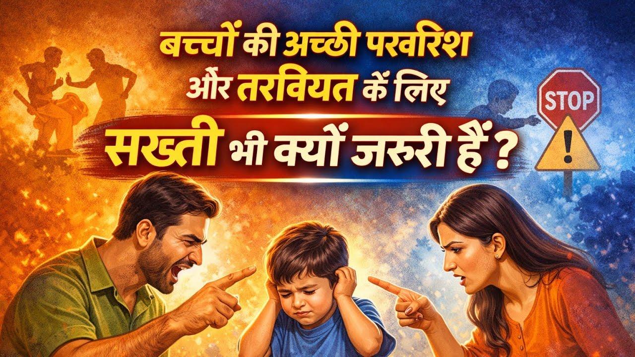 क्या बच्चों पर सख़्ती करना चाहिए ?