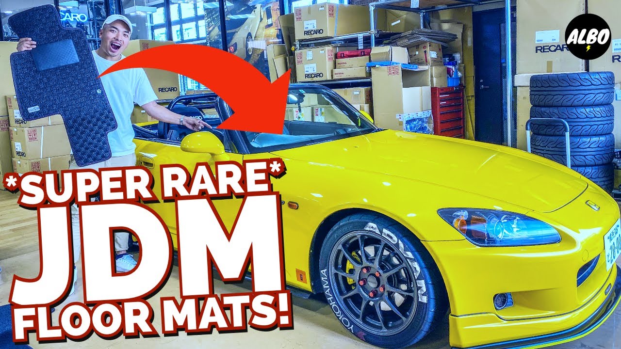 Why Do JDM Enthusiasts Love These Checkered Floor Mats? There's A Real Motorsports Reason!