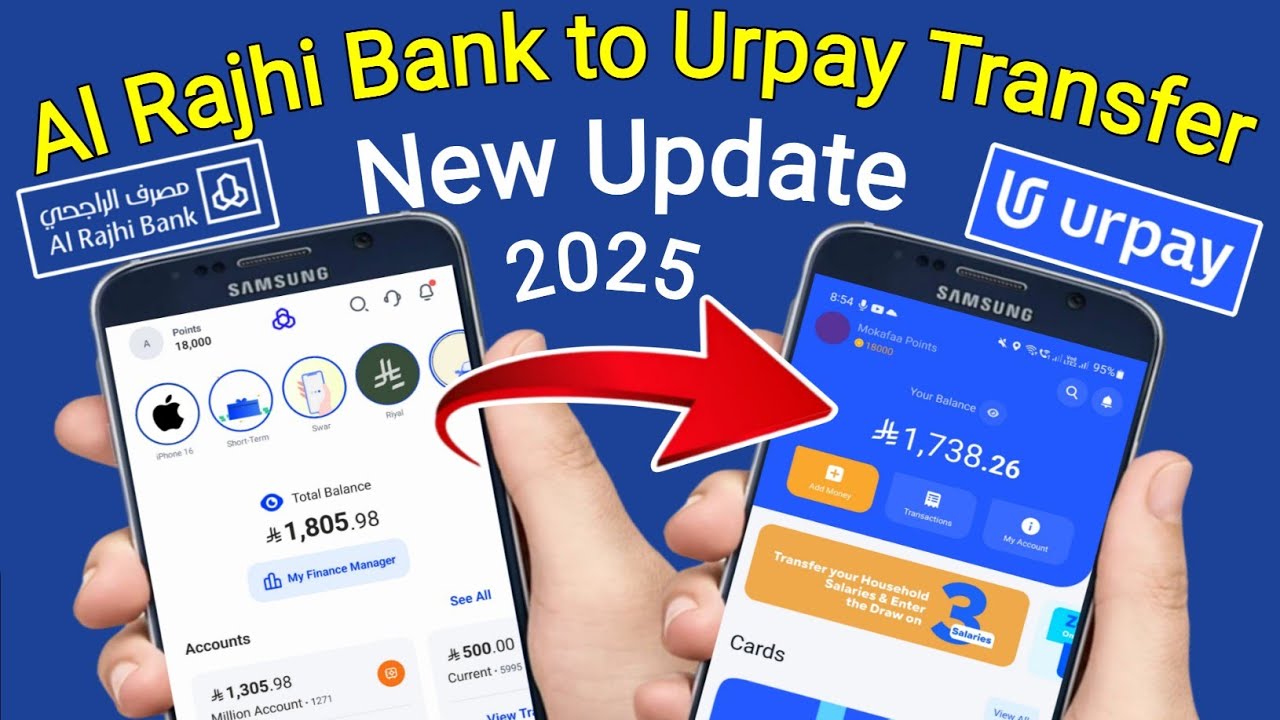 Al Rajhi to Urpay Transfer | Al Rajhi Bank Se Urpay Me Paise Kaise Transfer Kare | Alrajhi Urpay