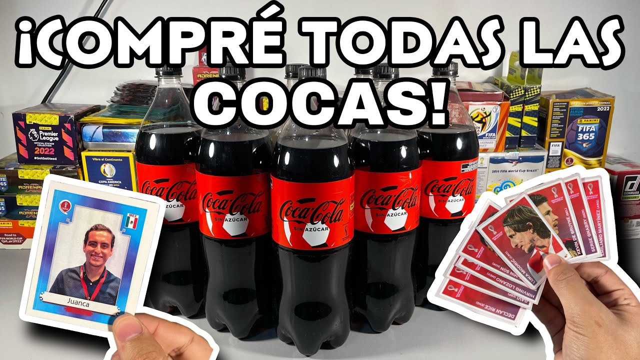 *COMPRO* TODAS LAS ESTAMPAS DE COCA COLA Y MY PANINI EN EL ÁLBUM DE QATAR 2022