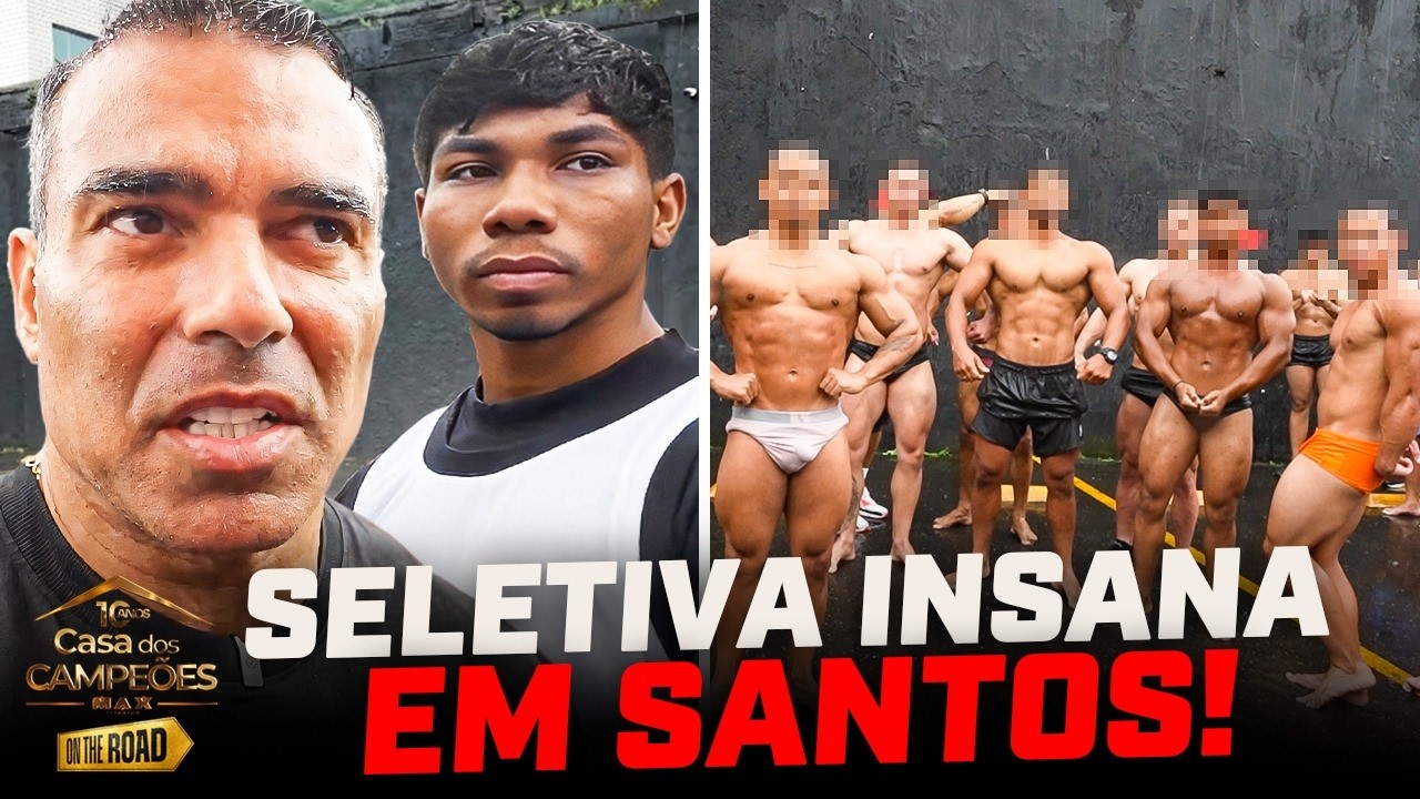 JIMMY SE JUNTOU COM TIME MAX PARA SELETIVA EM SANTOS!