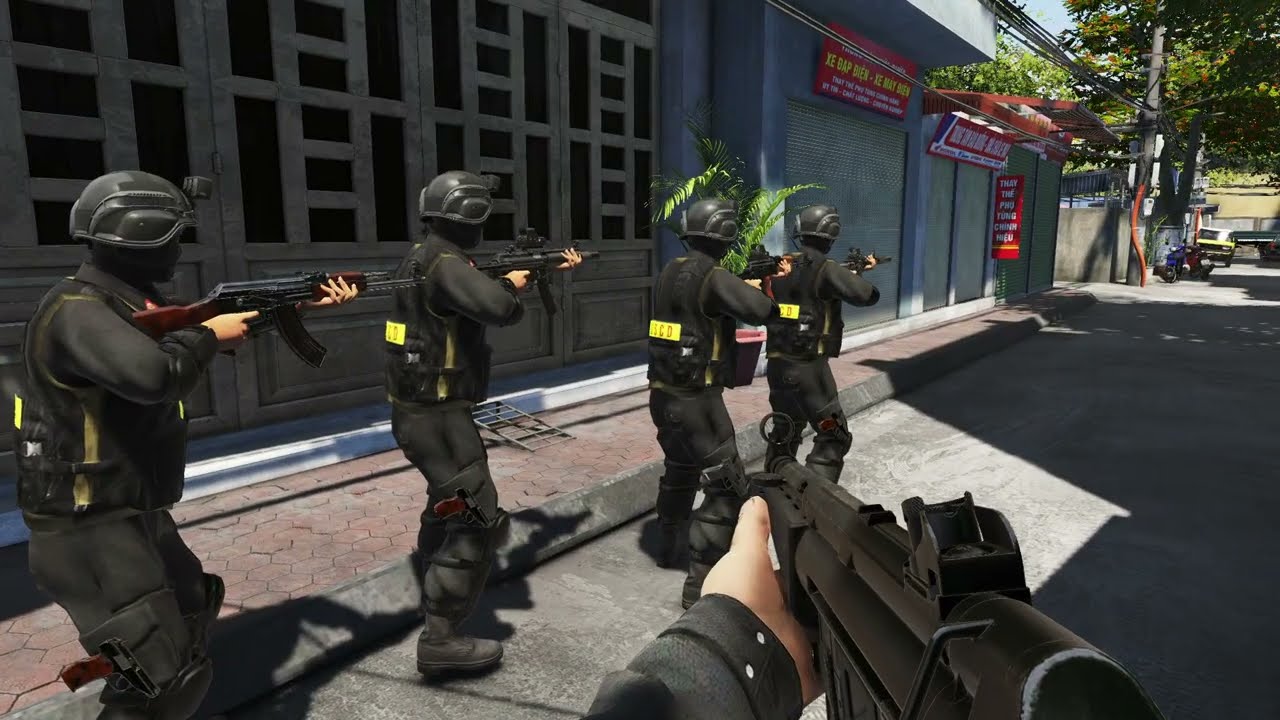 CSCD Vietnam Mobile Police Demo - Realistic Mode/Khuong Binh Street Map Full Mission