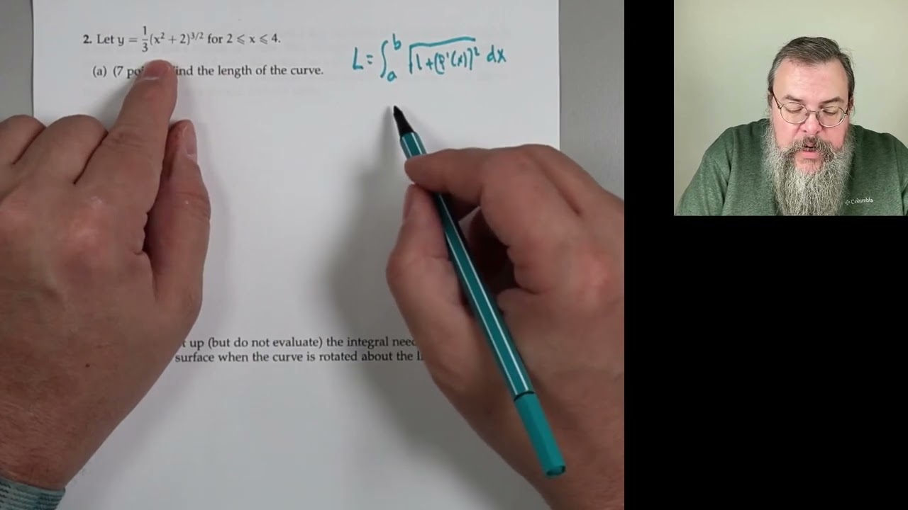 Calc 2, Exam 1 walkthrough (Spring 2024)