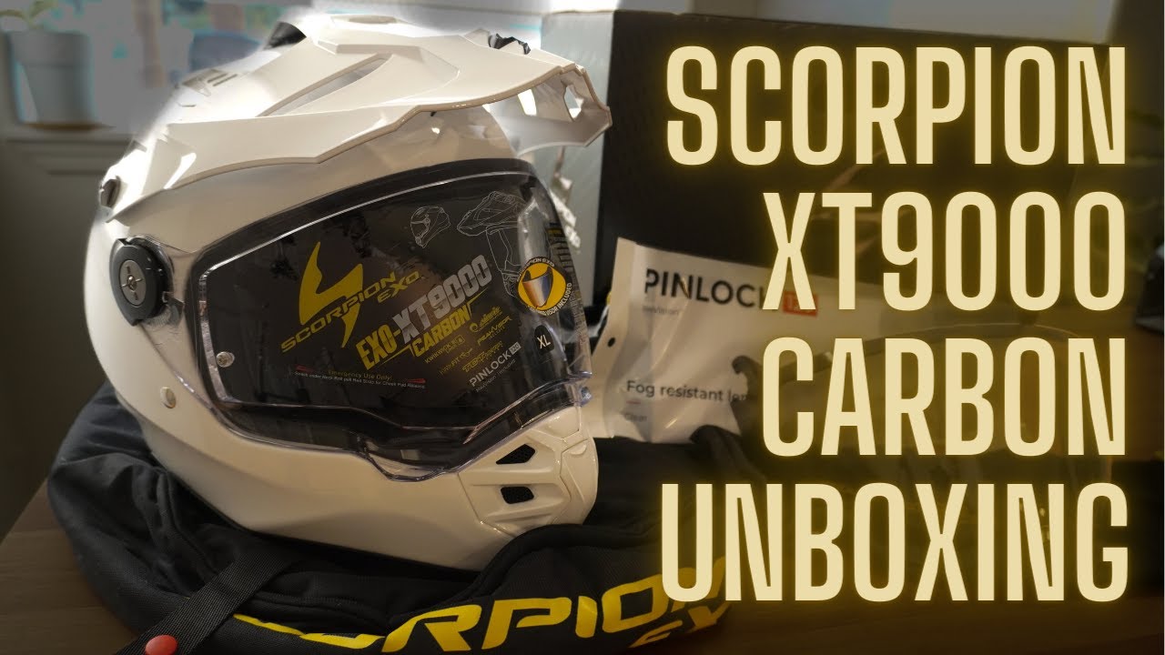 Scorpion EXO XT9000 Carbon Unboxing and First Impressions