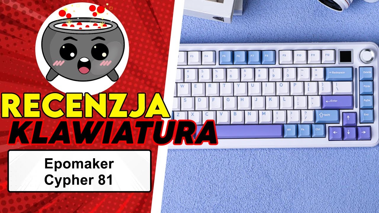 Kompaktowa klawiatura Epomaker Cypher 81 – krótka recenzja.