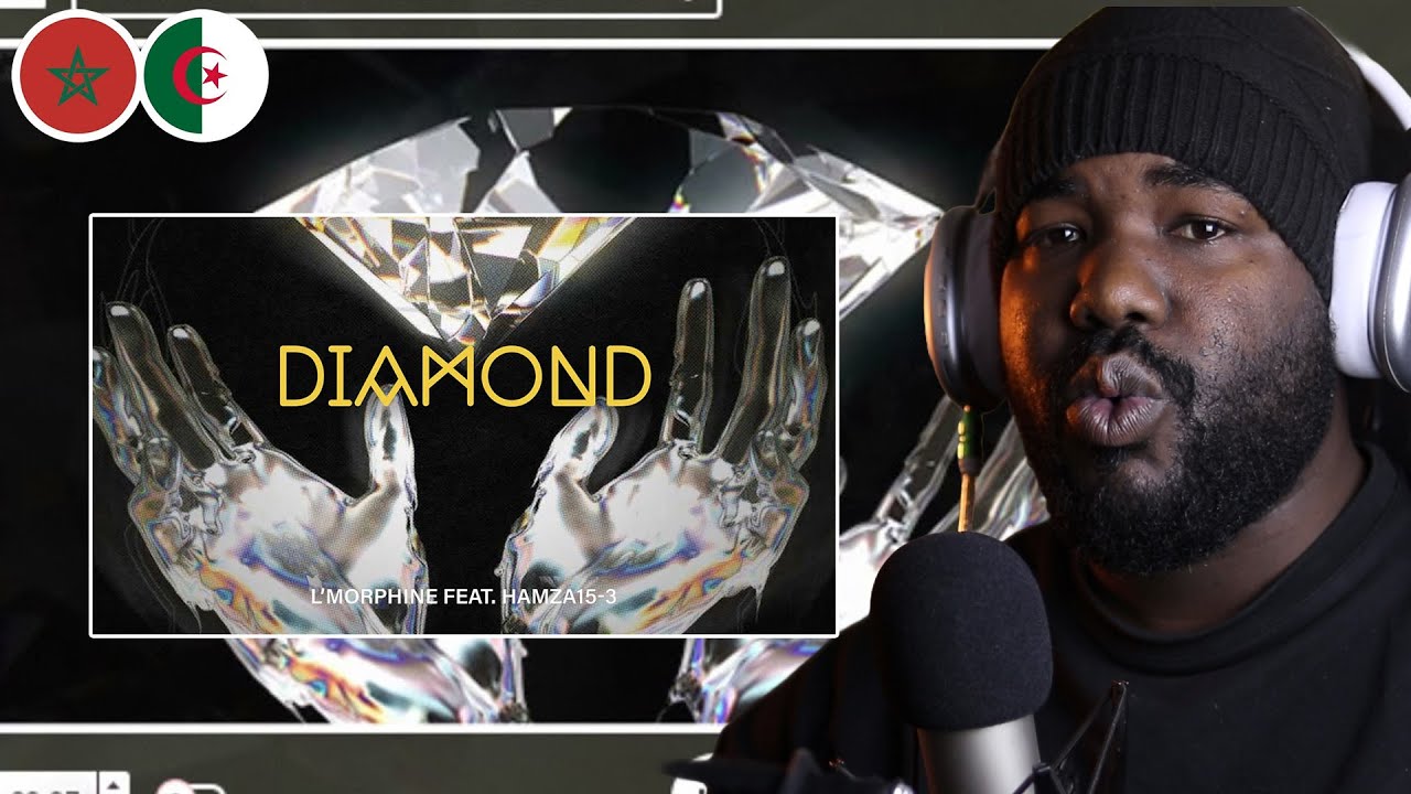 l'Morphine ft. Lquinze - DIAMOND  [ ALGERIAN REACTION] 🇲🇦❤️🇩🇿