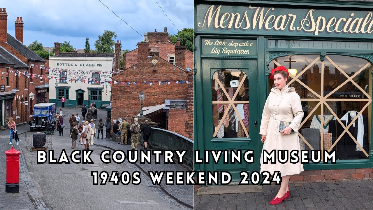 Black Country Living Museum 1940s Weekend 2024 Bluebird Belles + D-Day Darlings!