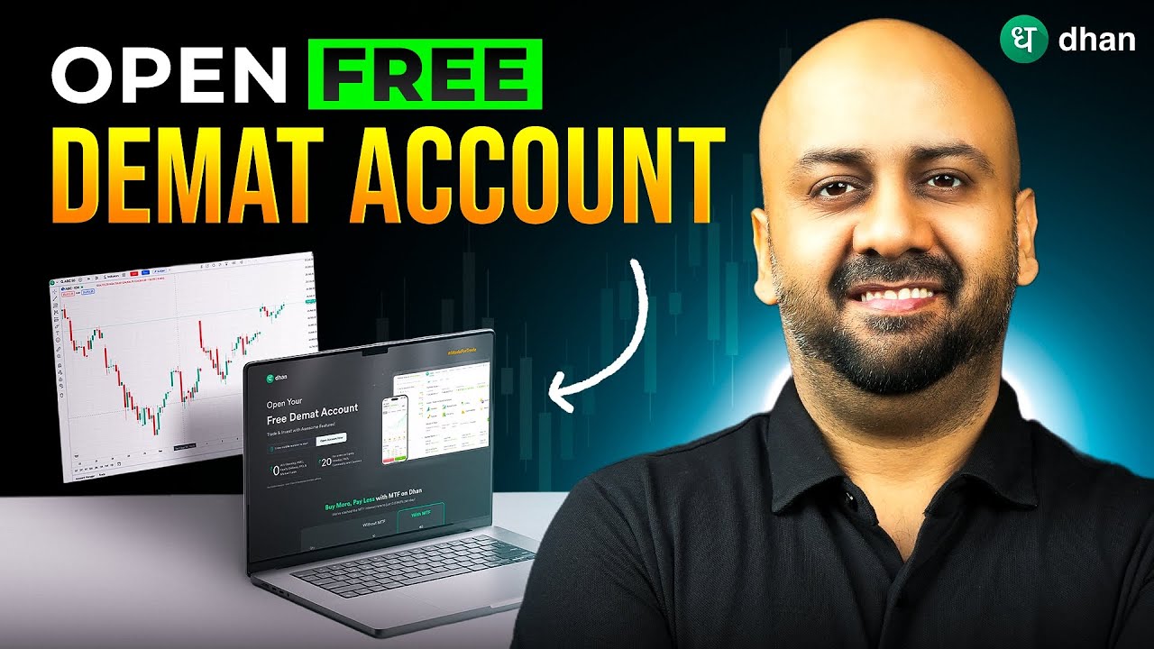 Demat Account Kaise Khole? | FREE Demat Account Opening in 5 Minutes ⚡