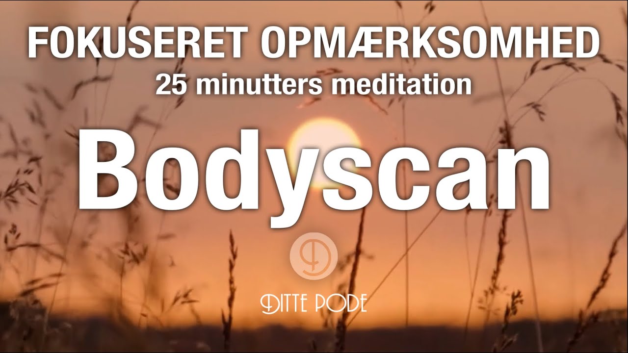 Bodyscan - Kropsscanning v/ Ditte pode
