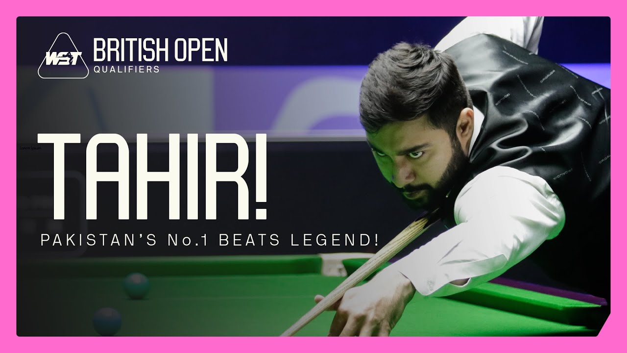 Pakistan's Haris Tahir Beats Former WORLD CHAMP! 🇵🇰💪 | 2025 British Open Qualifiers