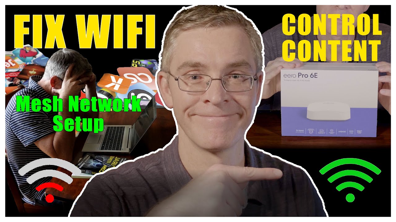 How To FIX WIFI & Take Control of Content: Setting Up eero Pro 6E Mesh Network