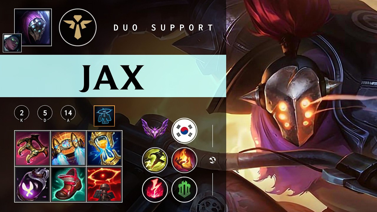 Jax Support vs Vel'Koz - KR Master Patch 26.04