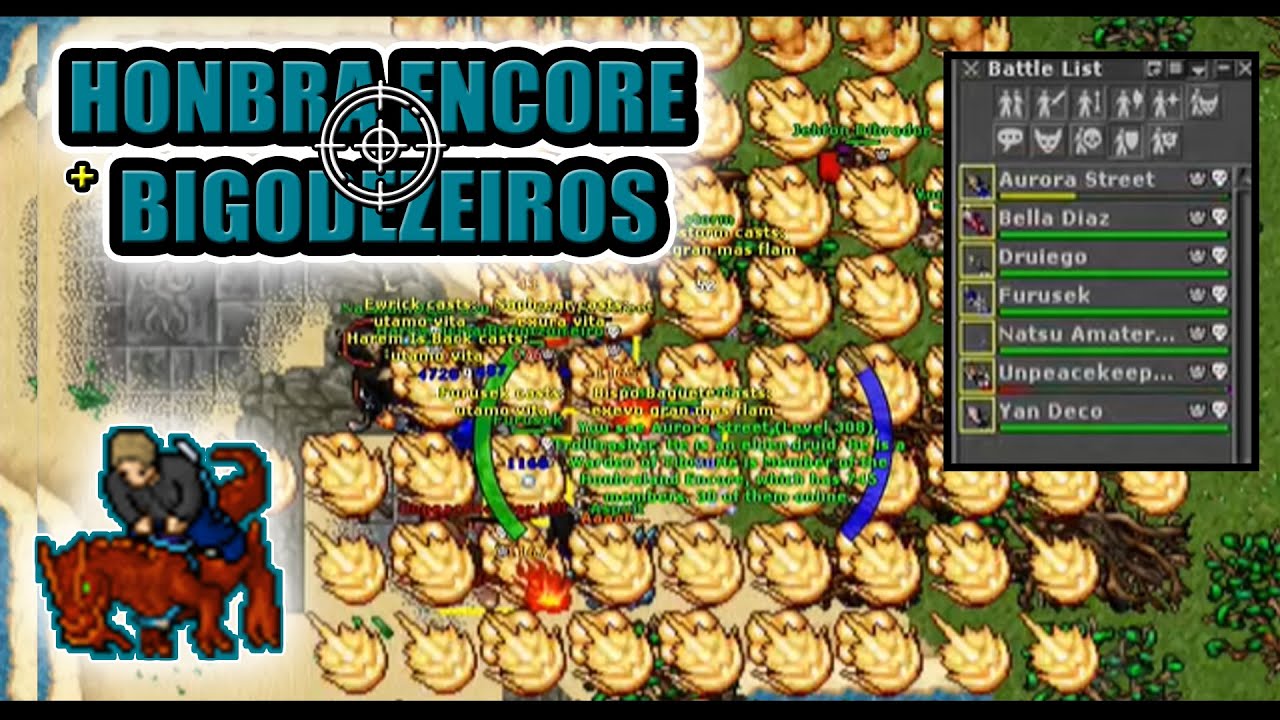 BIGODEZERAH invadiu HONBRA e nós aproveitamos para.... | Tibia PK 🎬