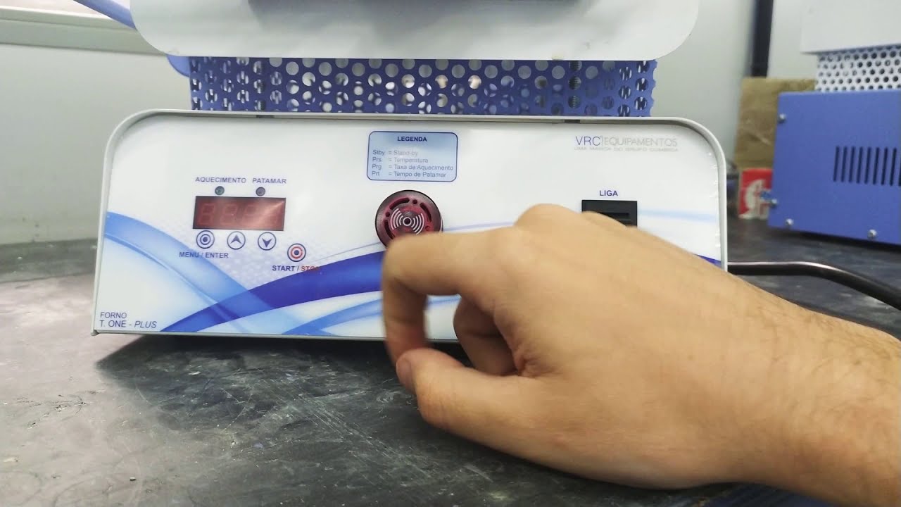 Dica botão START/STOP - Forno Timer One Plus - VRC Equipamentos