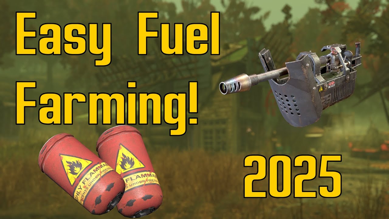 How to easily farm fuel for Cremator and Flamers 2025