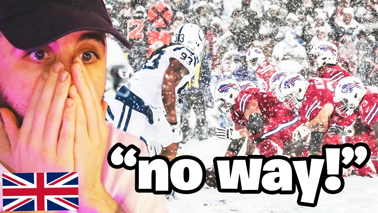 British Guy Reaction to Craziest Weather Games In NFL History