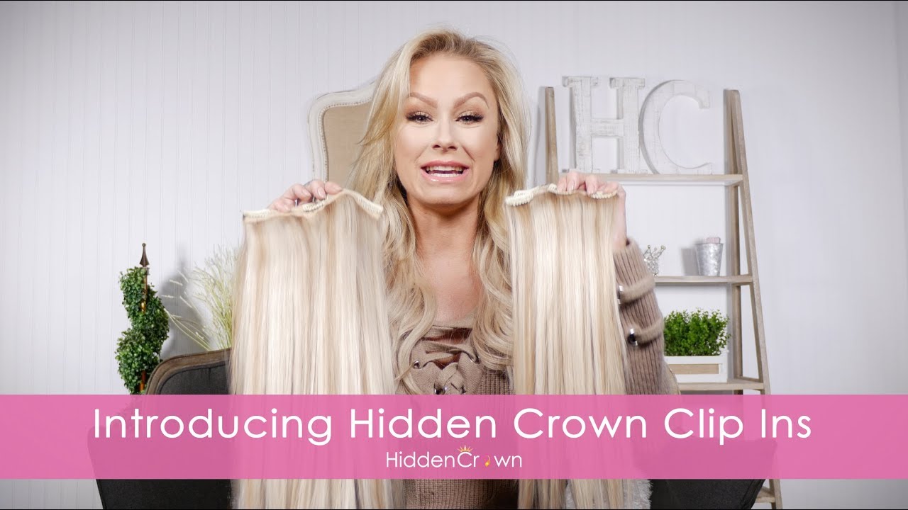 Introducing Hidden Crown Clip Ins - Hidden Crown