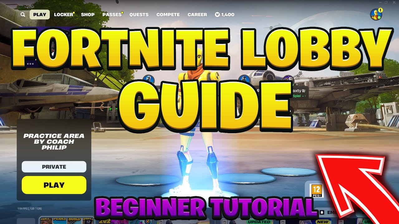 How to Navigate the Fortnite Lobby (Full Guide 2025)