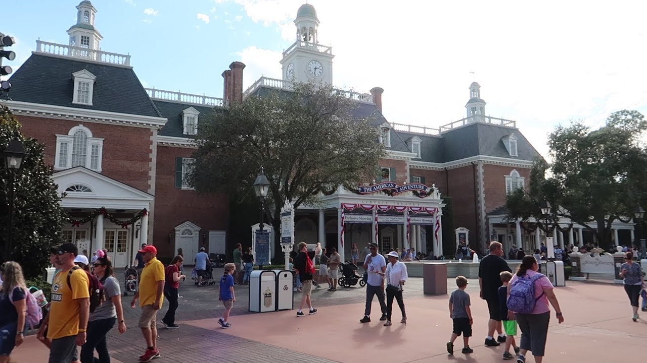 Adventures Around The World Showcase At Disney! | Taking A Closer Look At The America Pavilion