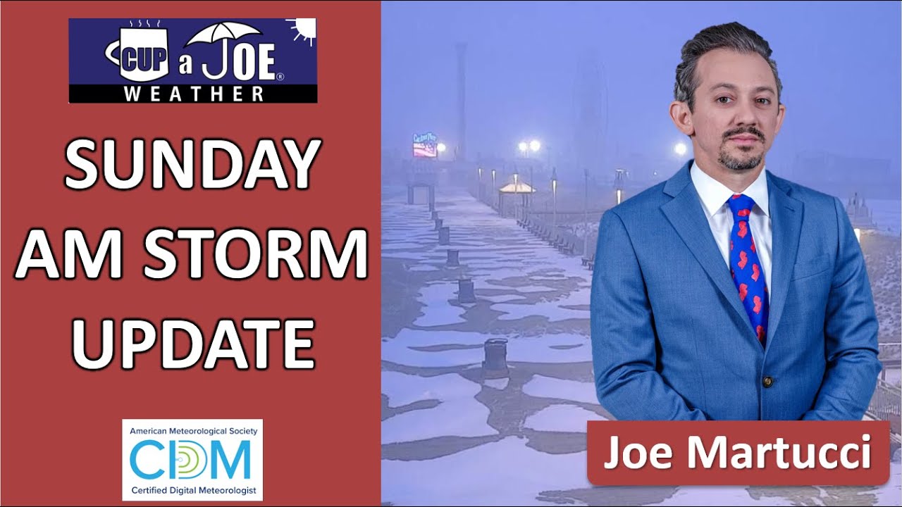 Rewatch our Sunday morning LIVE on this NJ winter storm