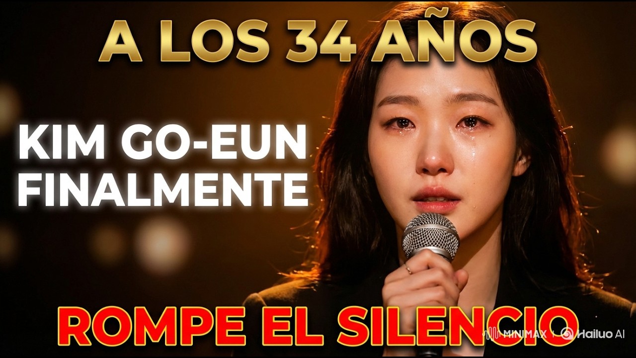 A los 34 anos la actriz koreana Kim Go eun, Finalmente rompe el silencio