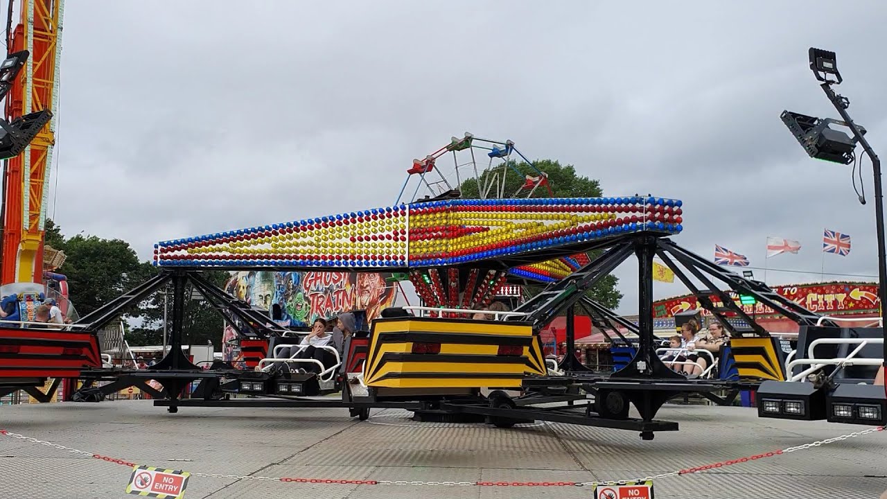 Whitelegg & Farrell Sizzler Twist - Funfair Christchurch Quay August 2024 