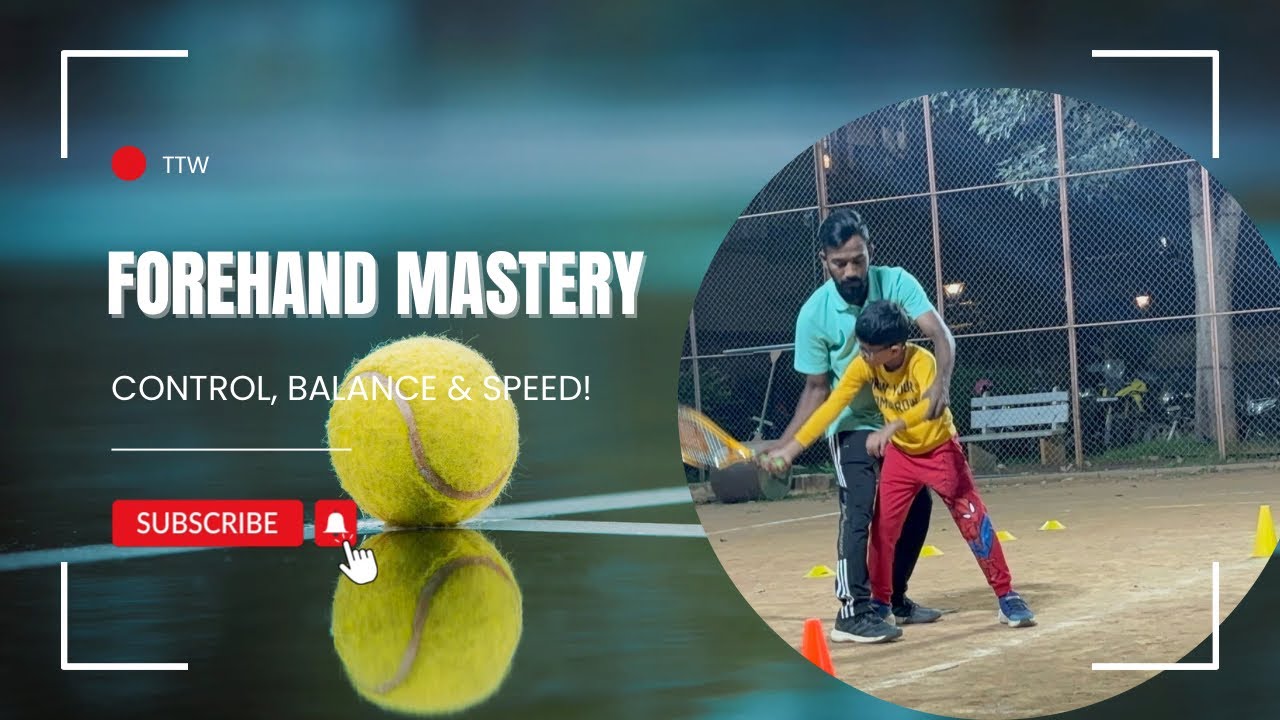 Mastering Forehand Movement: Balance, Control & Quick Reactions | Tennis Training with Coach Asif