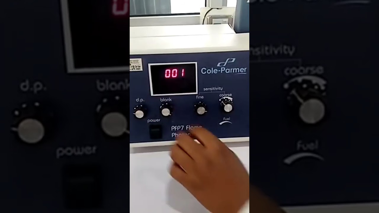 flame photometer test , #lab #chemistry