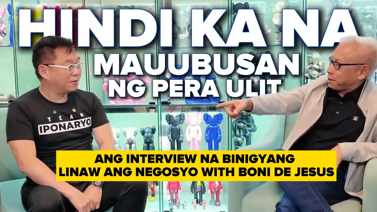 I Got Rich When I Understood This! Paano Magpadami Ng Pera | Boni De Jesus