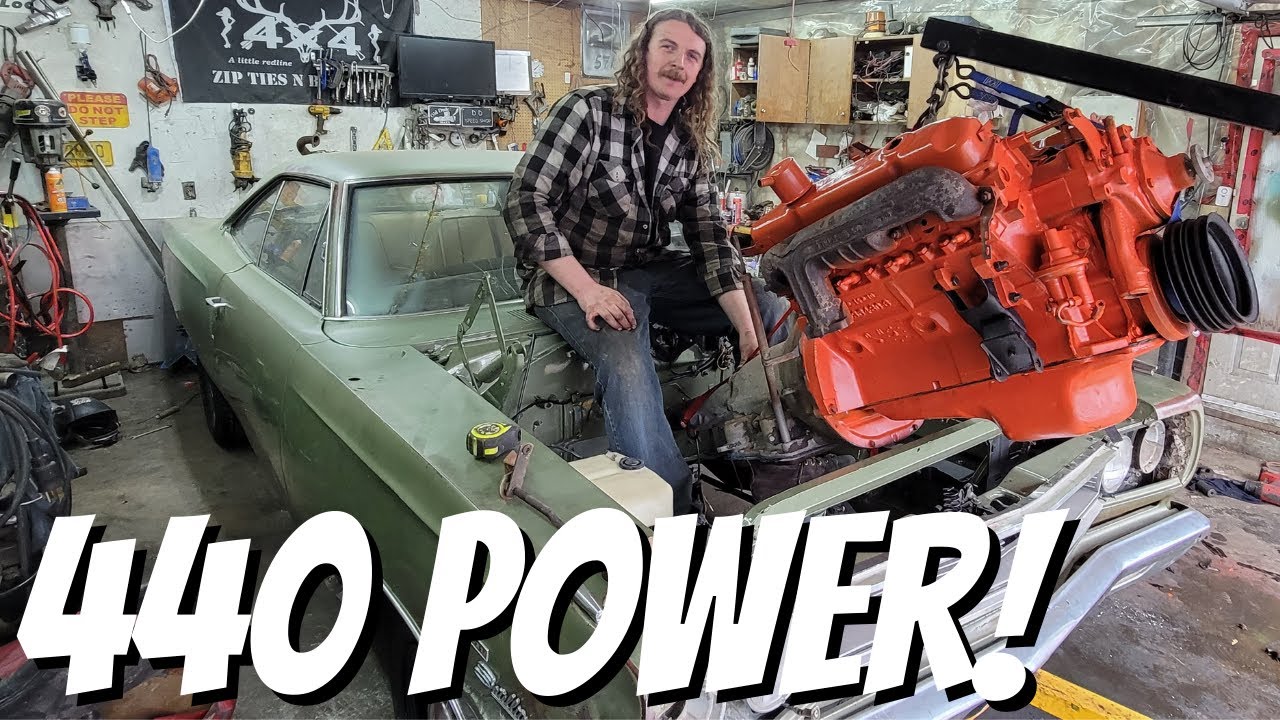 Installing a HP 440 Into My 1968 Road Runner Clone - Big Block Power!