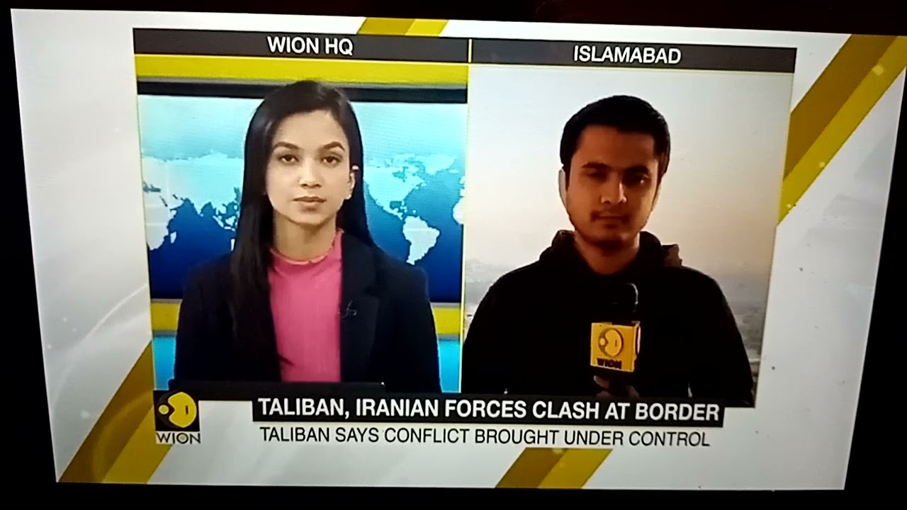 Taliban & Iranian forces clash at border