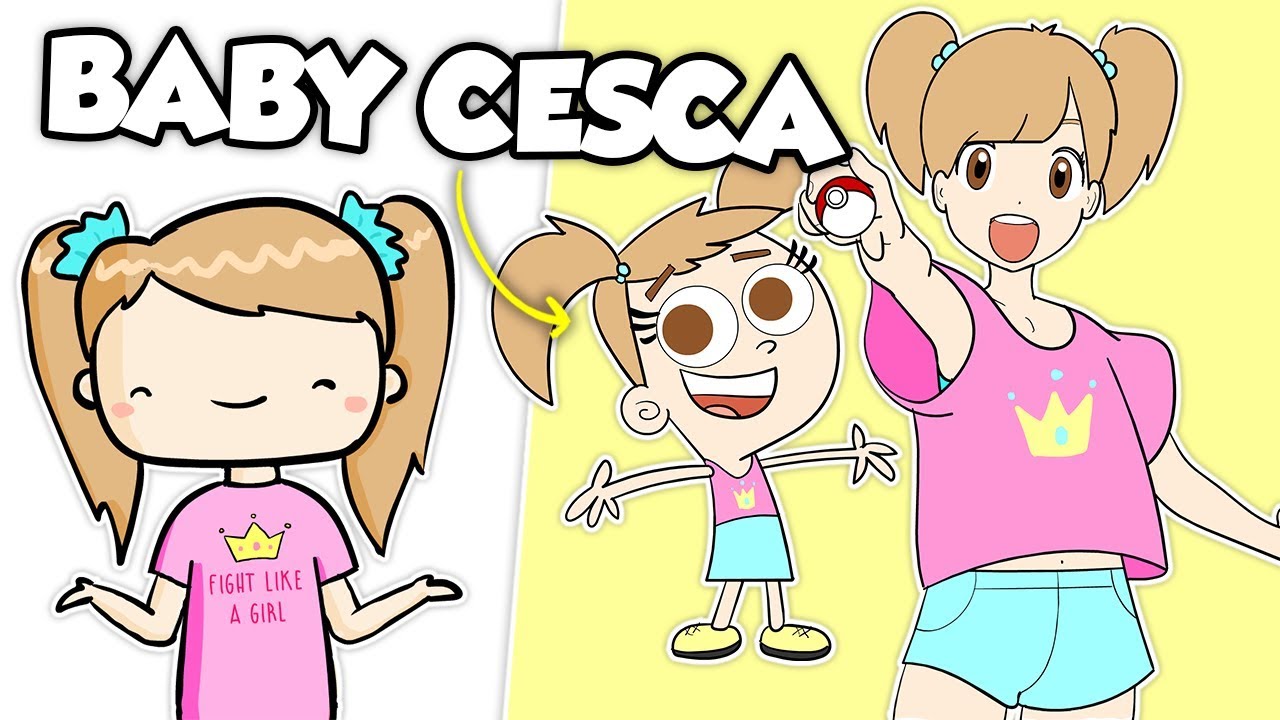BABY CESCA in TUTTI gli stili del mondo #2 (Fantagenitori, Pokemon, Gumball, Animal Crossing)