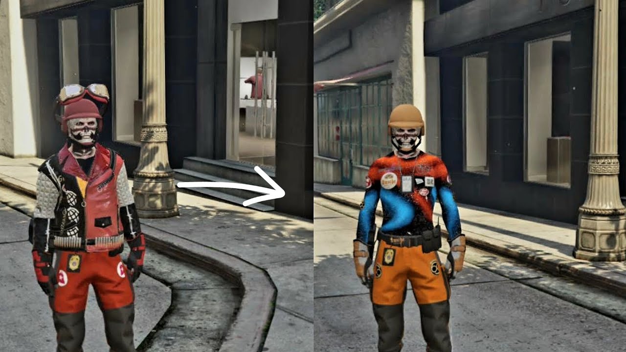 Hacer un Conjunto FULL MOD💯 sin usar base con solo Dos fuziones GTA5 ONLINE PS4 PS5 XBOX ONE XBOX X