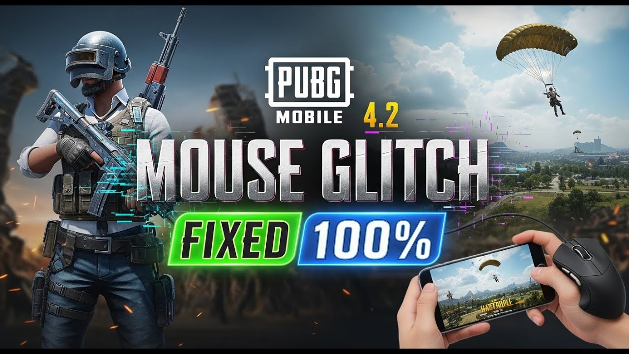 PUBG 4.2 Mouse Glitch FIXED 100%