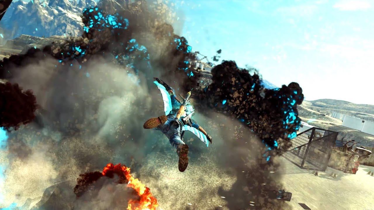 Just Cause 3: Better Bavarium Wingsuit Mod - Fly Like Iron Man!