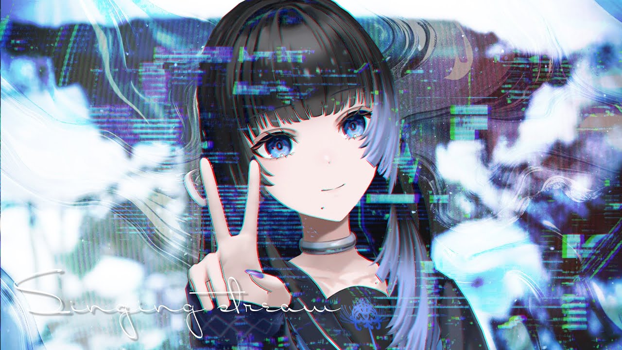 【縦型歌枠 /#karaoke 】寒月【深影 / RK Music】#ghostreaming #歌枠