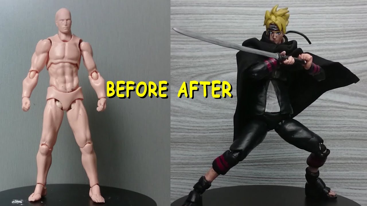 BORUTO-time skip boruto action figure DIY