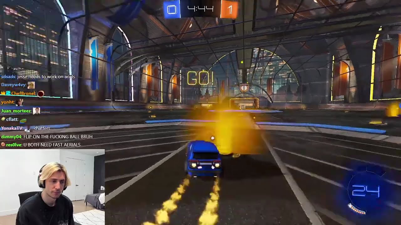 xQC Rocket League #40