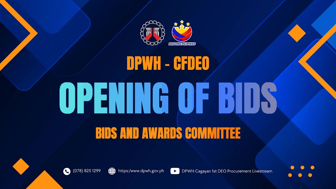 Procurement Activities || Opening of Bids || February 27, 2026 || 10:00 A.M.