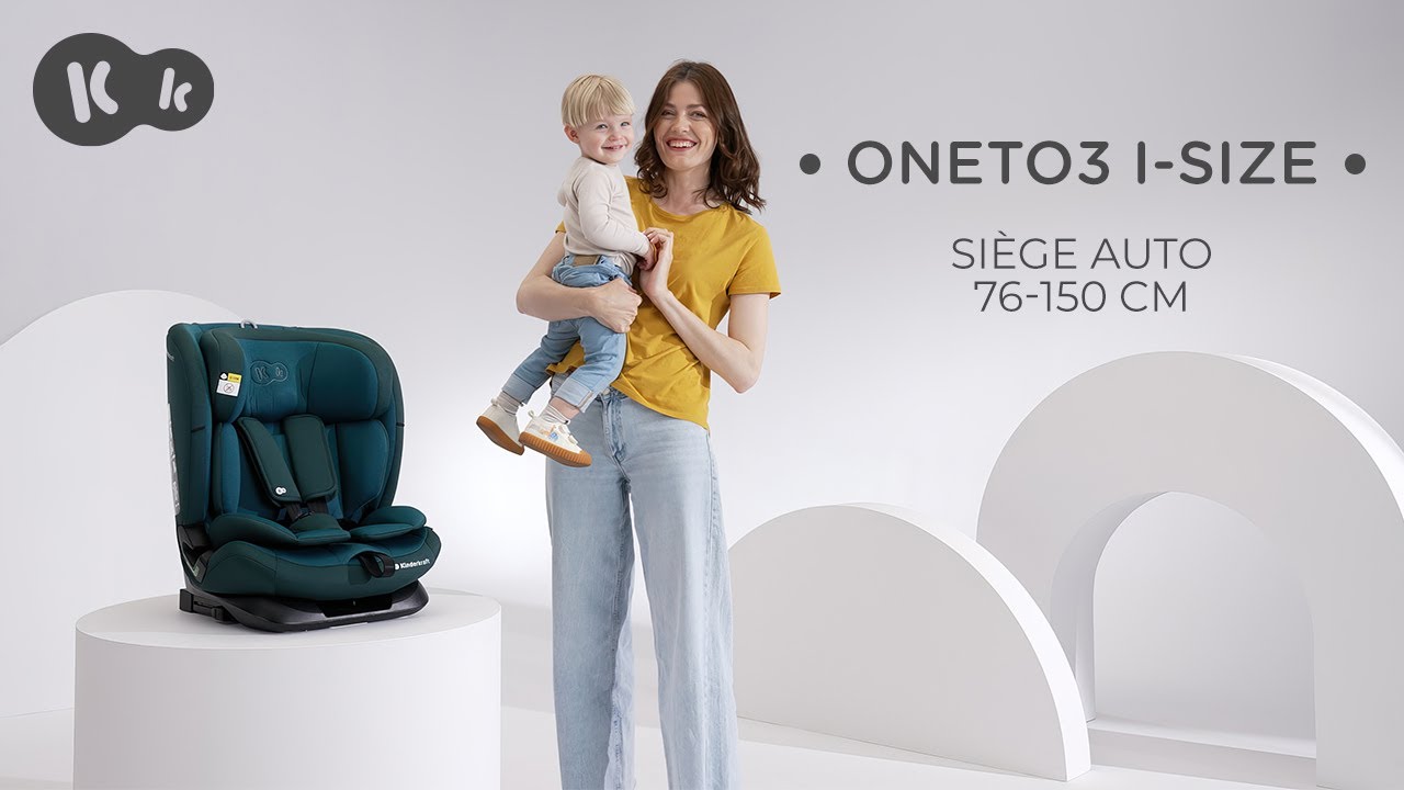 Si&egrave;ge auto ONETO3 i-Size 76-150 cm de Kinderkraft | ISOFIX