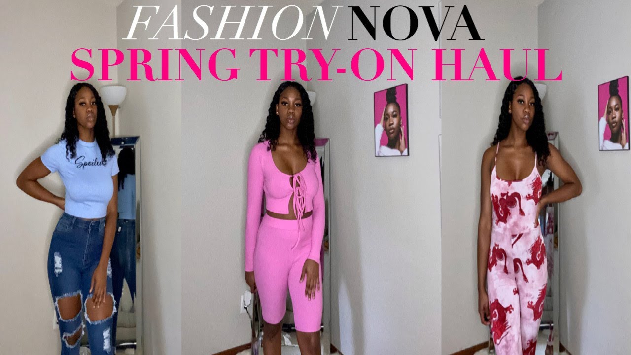 SPRING 2020 FASHION NOVA TRY-ON HAUL | Chaela Ann