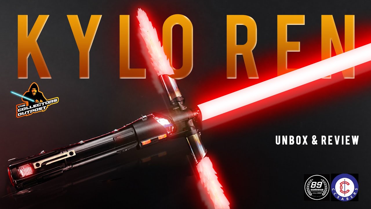 Световой меч Кайло Рена | Распаковка 89saber от CCSabers
