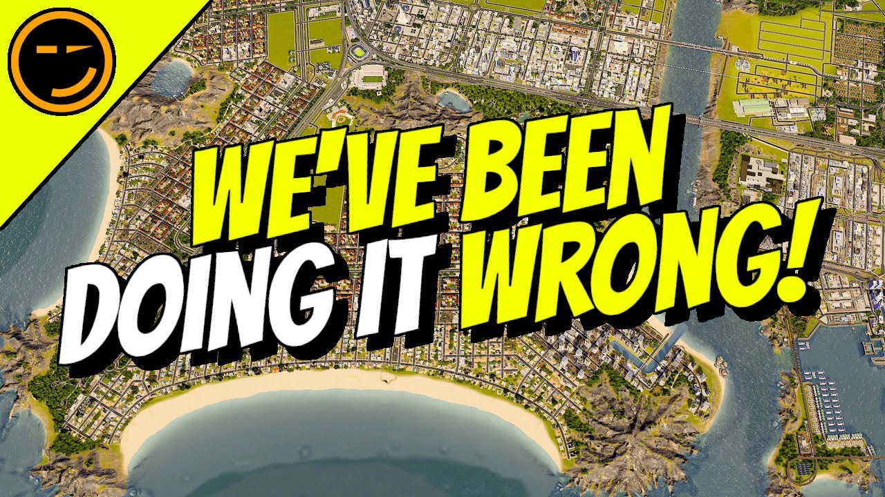 Секрет строительства БОЛЬШИХ городов без каких-либо проблем в Cities Skylines | Gamechanger
