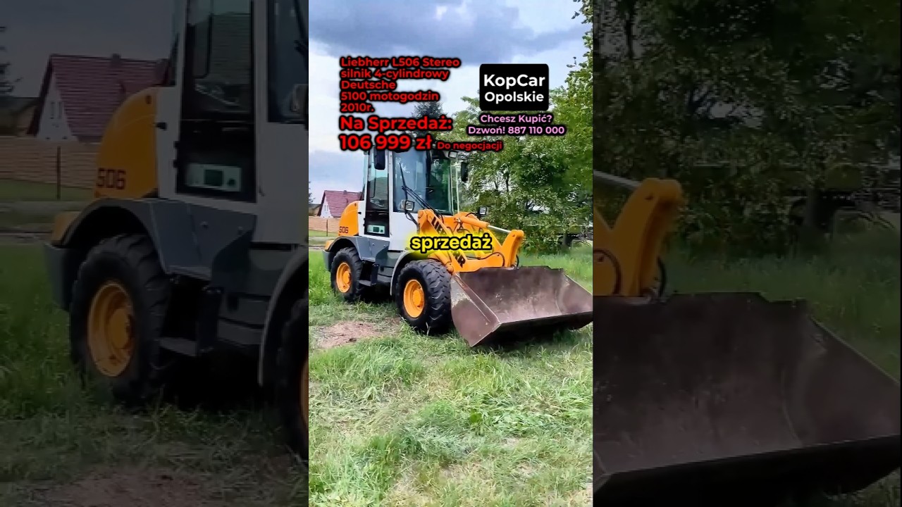 🚨NA SPRZEDAŻ Liebherr L506 Stereo Ładowarka 2010r z Niemiec 5000 MTH | KopCar Opolskie 📞 887 110 000
