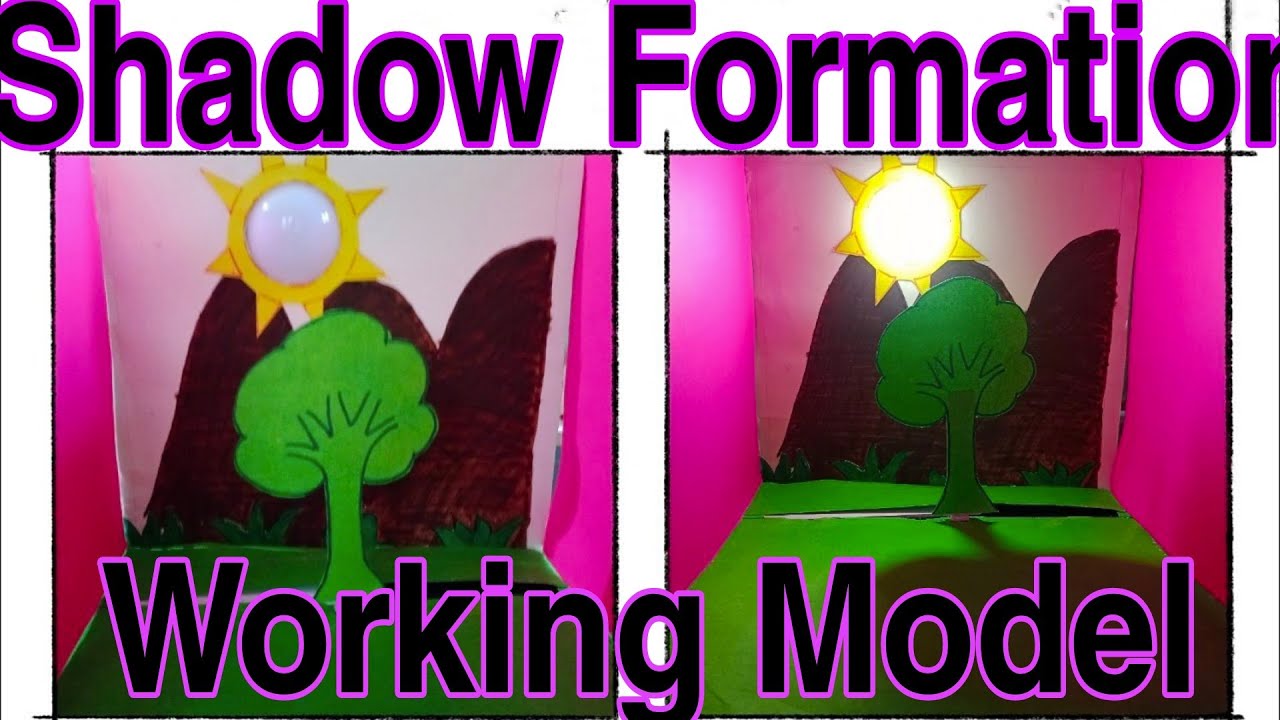 shadow formation  | light and shadows| shadow project | how to make shadow |how are shadows formed|