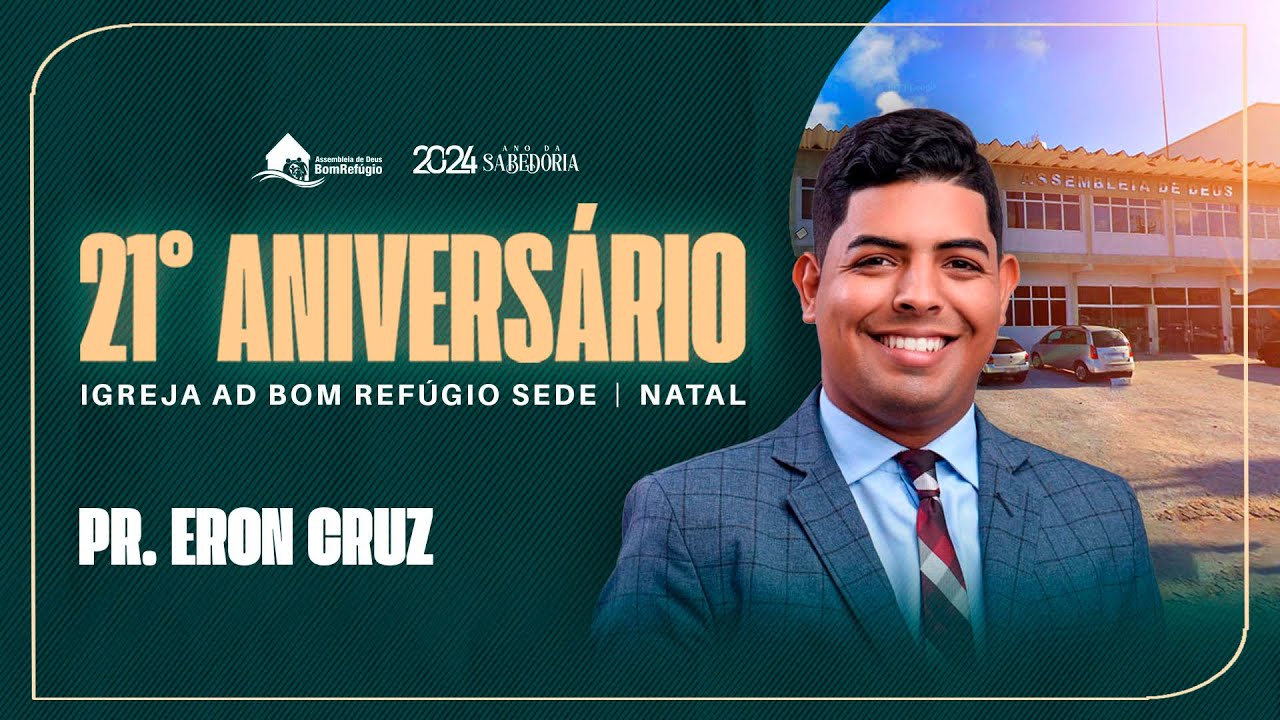 Culto de Aniversário - Pr. Eron Cruz - 06/04/2024...