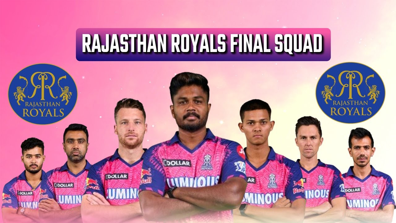 IPL 2024 - Rajasthan Royals Team Squad | Rajasthan Team Players List 2024 | RR Team Squad 2024
