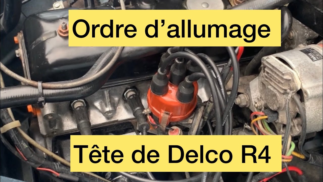 RENAULT 4 🔥 L’ORDRE D’ALLUMAGE TÈTE DE DELCO 🔧CÂBLES BOUGIES