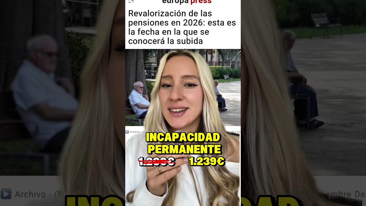 Suben las jubilaciones en 2026 😱 #shorts