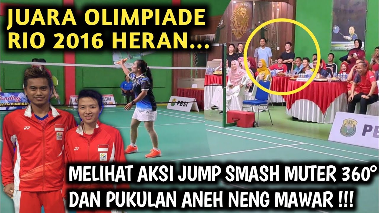 DI TONTON SAMA OWI BUTET‼️NENG MAWAR TAMPIL ON FIRE| EXHIBITION MATCH TURNAMEN BRIMOB KALTIM CUP